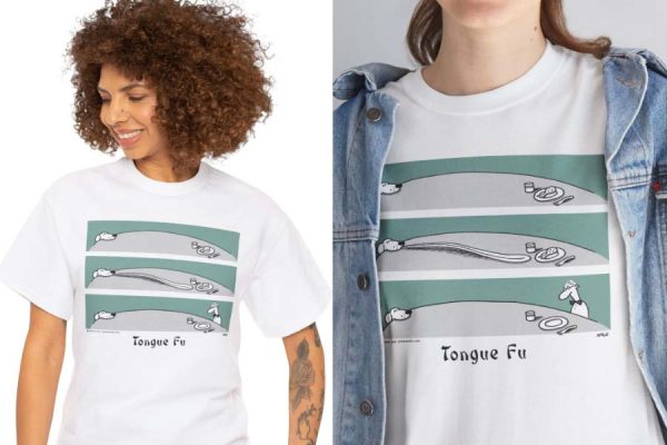 tongue fu t-shirt