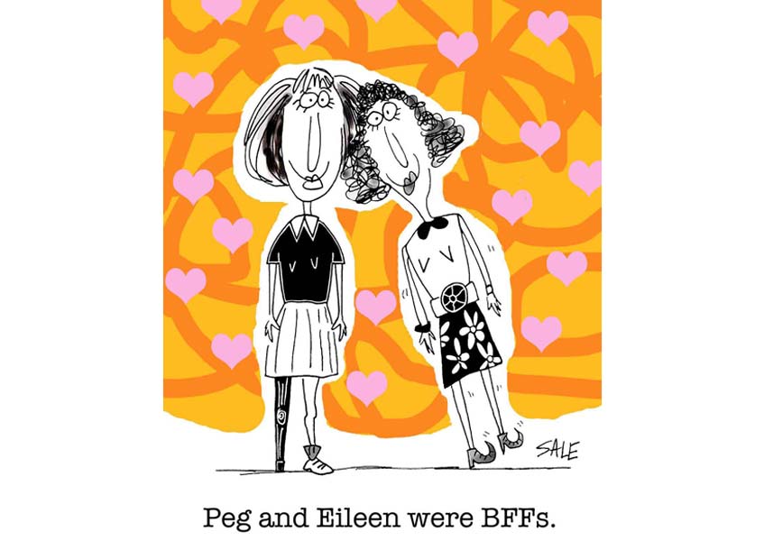 peg and eileen were best friends forever
