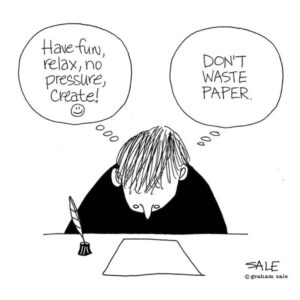 writing dont waste paper