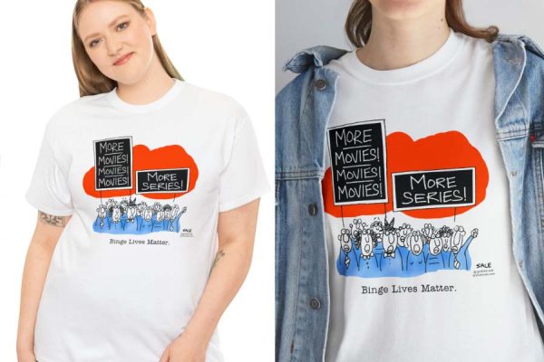 binge lives matter t-shirt