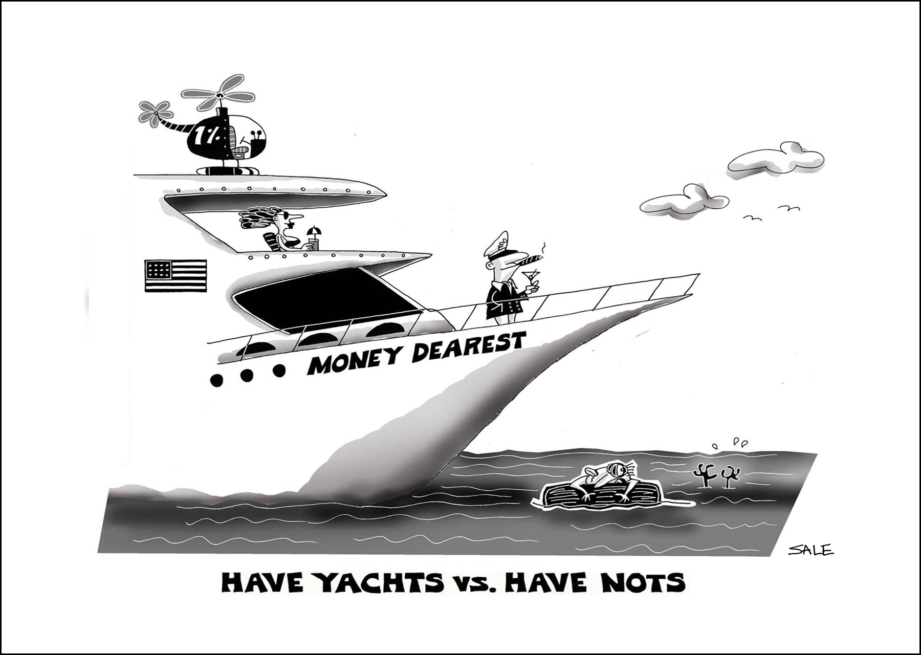 have yachts vs have nots rich vs poor