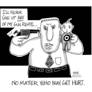 I will never give up my guns no matter who may get hurt