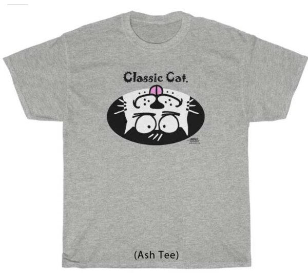 classic cat Ash Tee