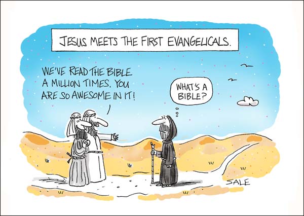 Jesus meets the first evangelicals whats a bible
