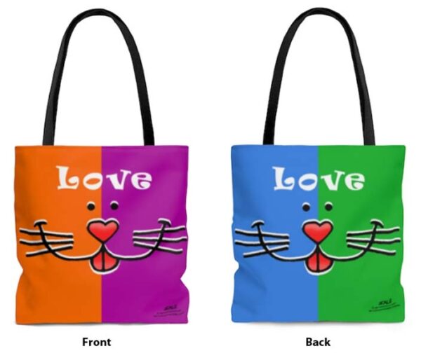 love cats tote bag