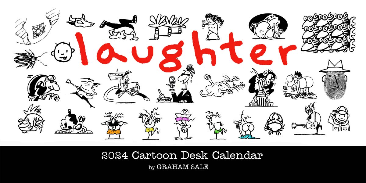 2024 cartoon calendar cover