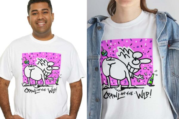 crawl of the wild T-SHIRT