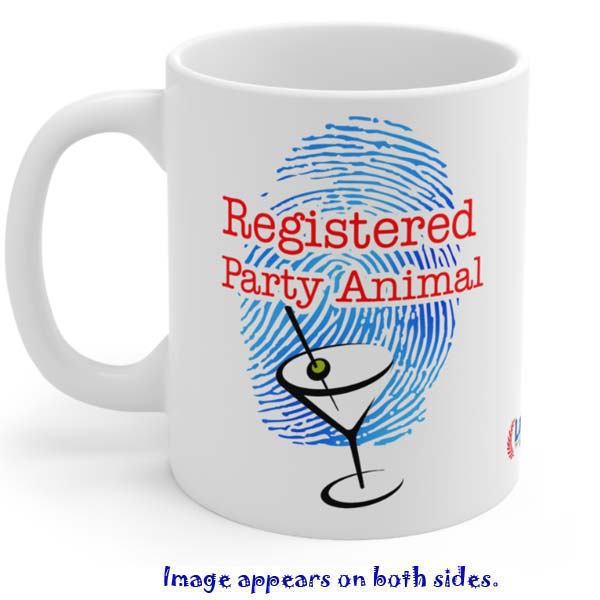 party animal mug