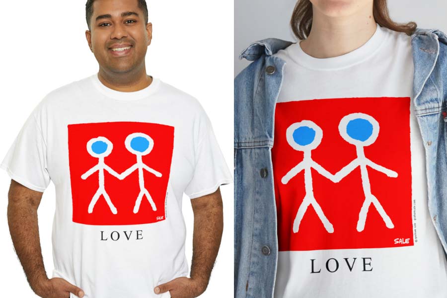 love men t-shirt
