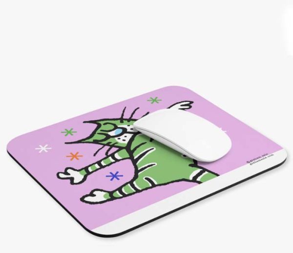 cat dancer mousepad