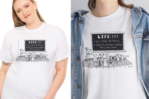 life 101 t-shirt