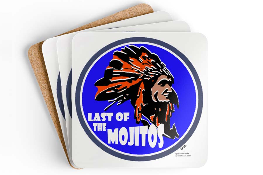 last of the mojitos drink coaster set