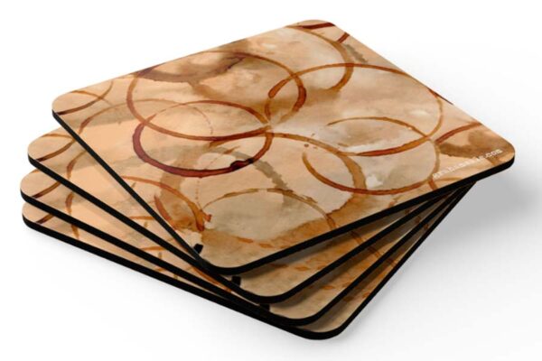 coffee rings drink coasters