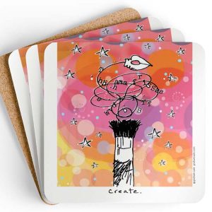 create drink coaster