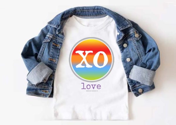 love pride xo t-shirt