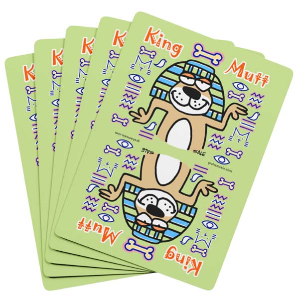 Dog Playing Cards