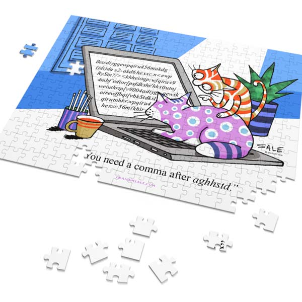 computer cats puzzle