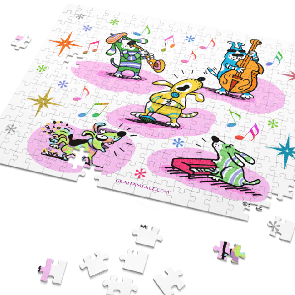 music dogs puzzle