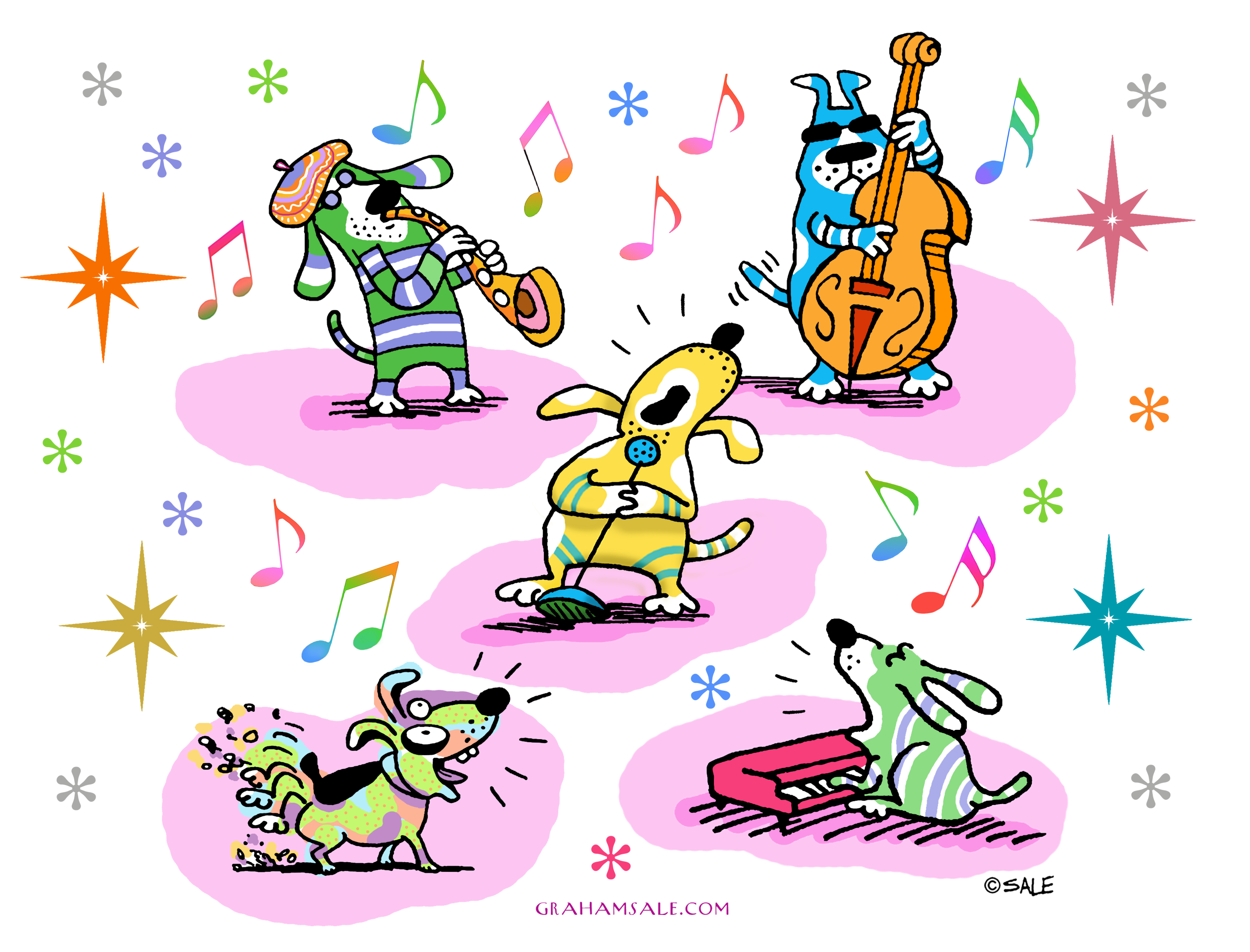 music dogs puzzle