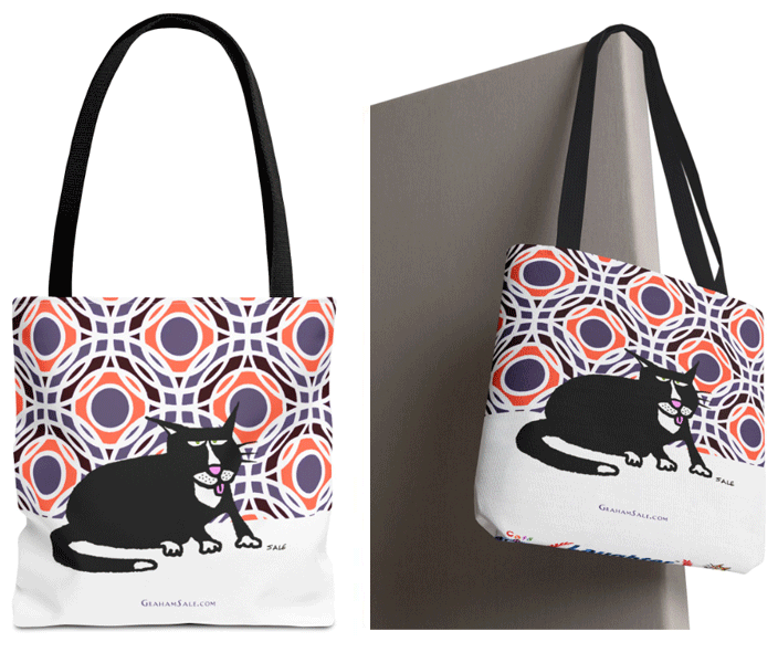 things i learned from my cat tote bag
