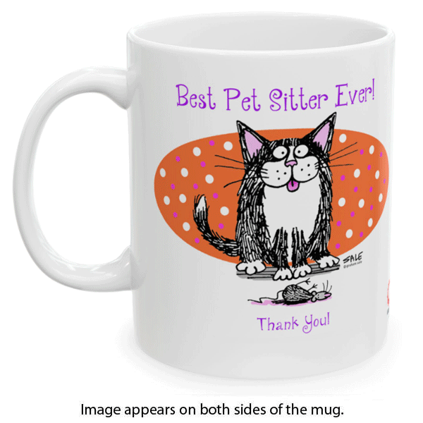 best cat pet sitter every mug
